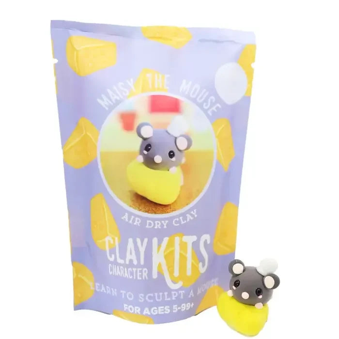 The Make Station DIY Polymer Clay Kit: Maisy the Mouse