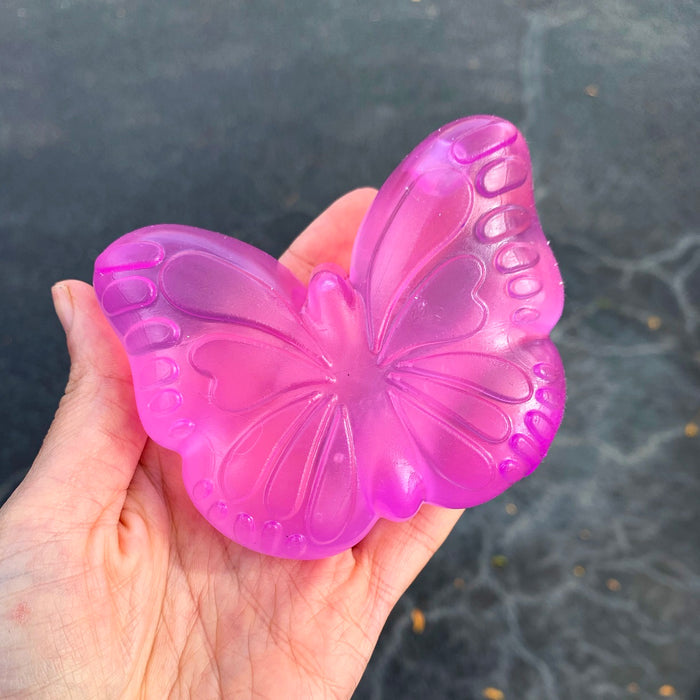 Top Trenz Butterfly Super Duper Sugar Squisher - Squishy Sensory Toy - Assorted
