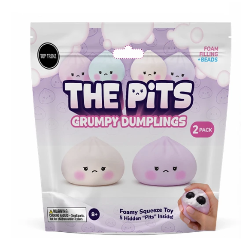 Top Trenz The Pits Grumpy Dumpling 2 Pack - Assorted