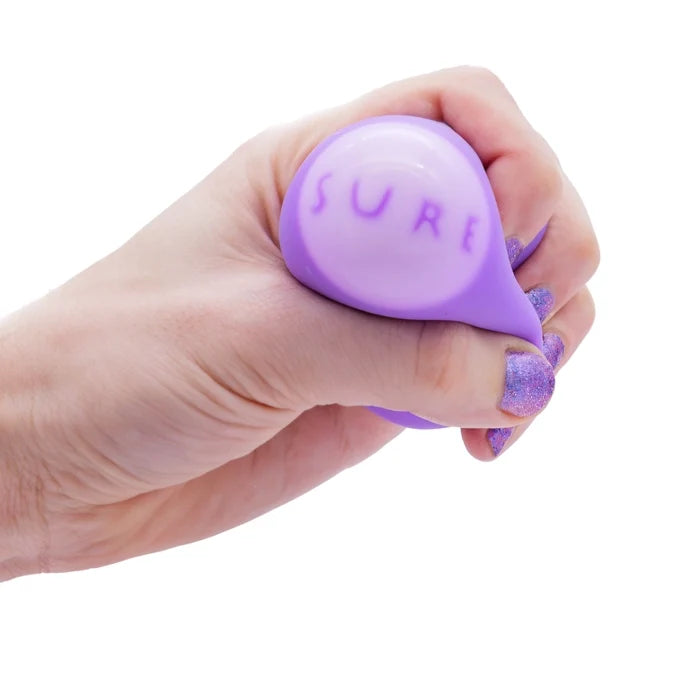 Toysmith Squeezy Fortune Ball 2.5 Inch Squishy Sensory Fidget Toy