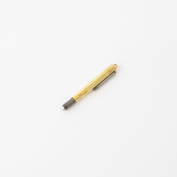 Traveler's Company Brass Ballpoint Pen & Pencil - tortoise general store