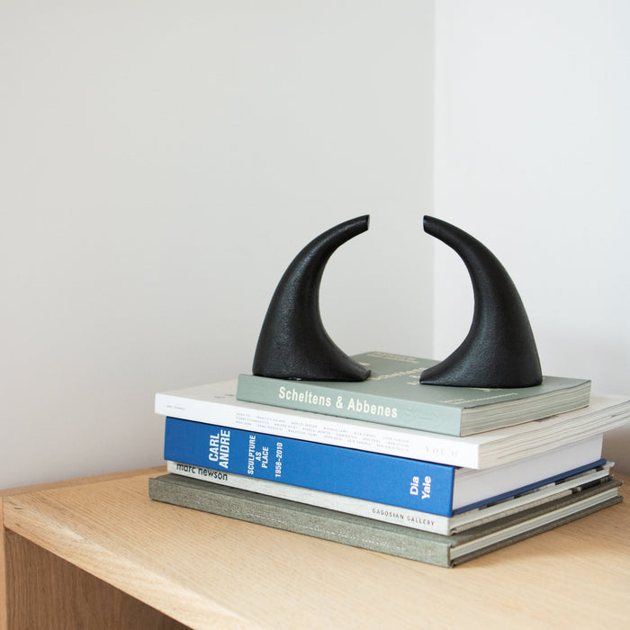 Tsuno "Horn" Iron Bookends | Tortoise General Store