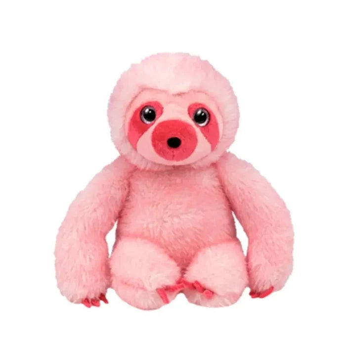 Ty Beanie Babies 8 Inch Blossom the Pink Sloth Plush Toy