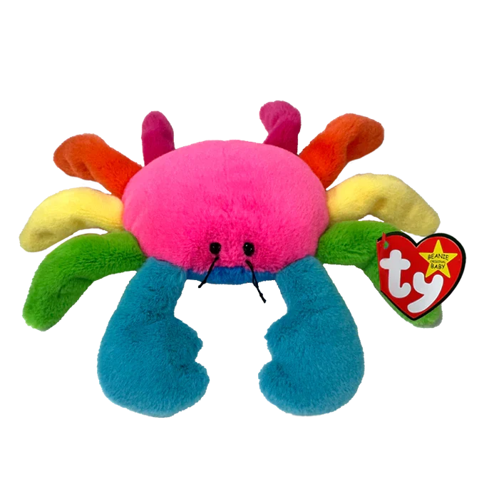 Ty Beanie Babies Scuttle the Rainbow Crab 2025 Limited Plush Toy