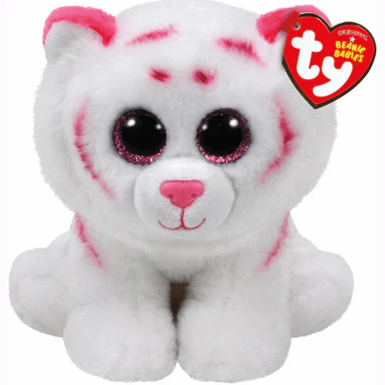 Ty Beanie Boos 12 Inch Medium Tabor the Pink Tiger Plush Toy
