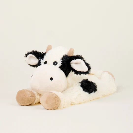 Warmies 13 Inch Laying Down Cow Microwavable Plush Toy