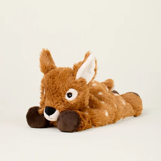 Warmies 13 Inch Laying Down Deer Microwavable Plush Toy