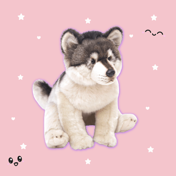Willow the Wolf Plushie - Goodlifebean Stuffed Animals