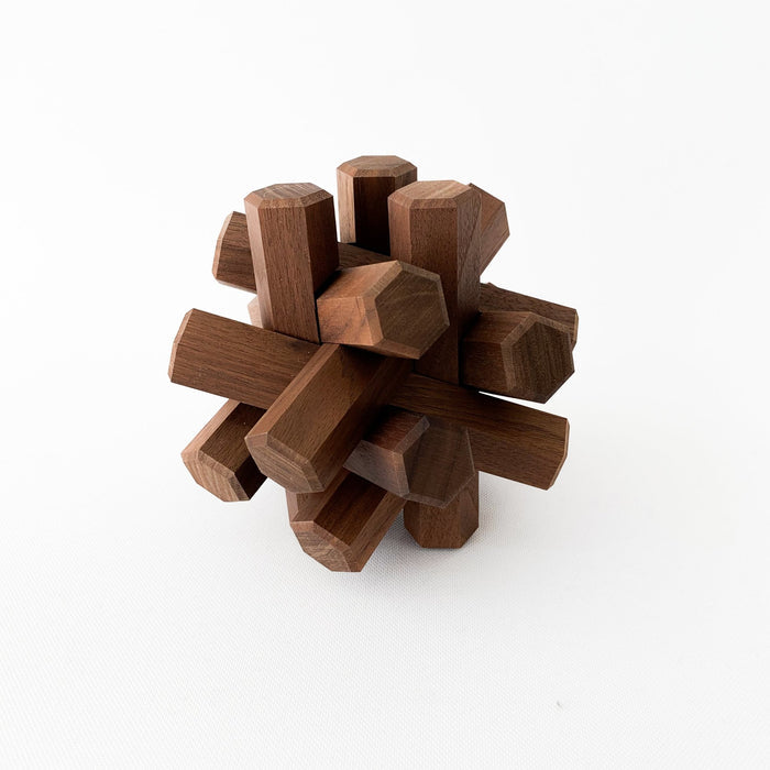 Walnut Puzzle 12 Pieces - tortoise general store