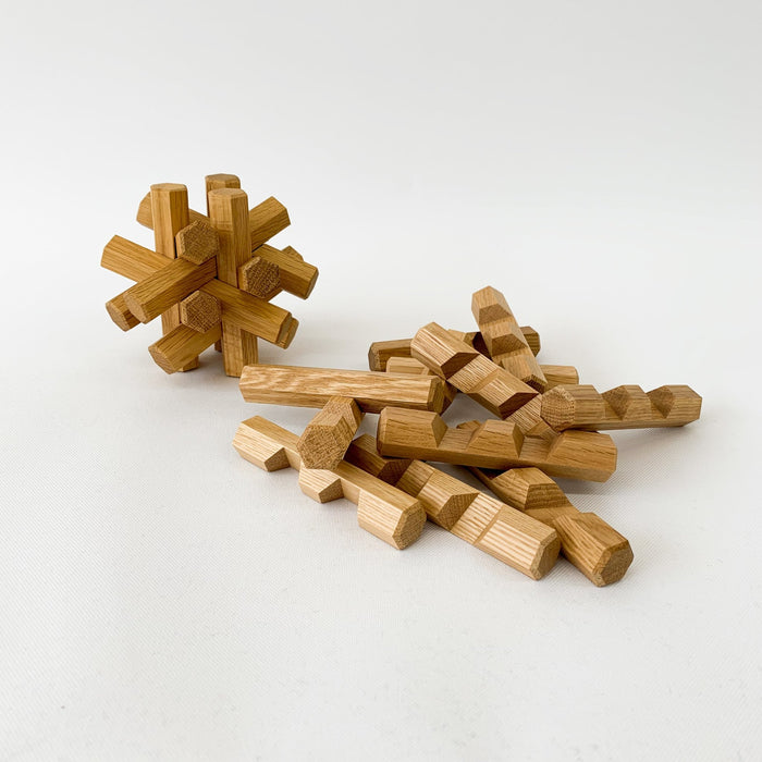 Oak Puzzle 12 Pieces - tortoise general store