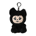 Yoonique Toys LaBabies 4.5 Inch DiDi Black Plush Clip