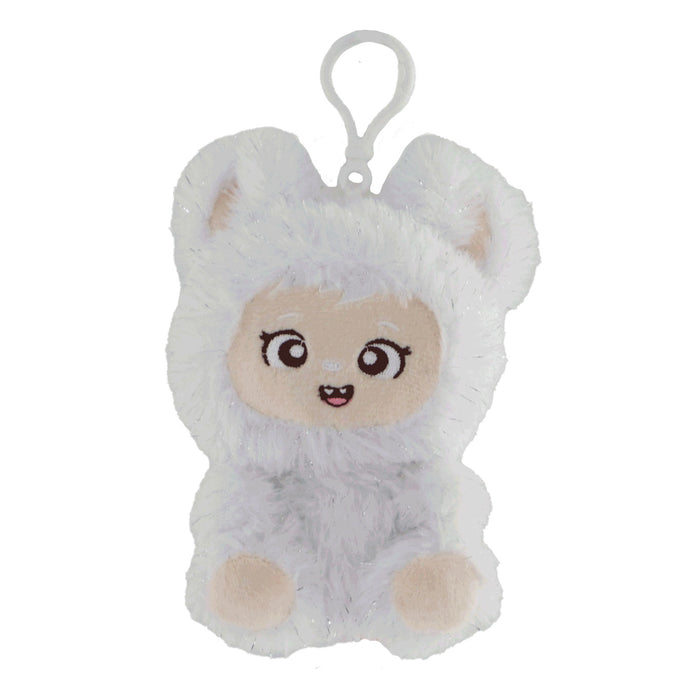 Yoonique Toys LaBabies 4.5 Inch Sparkle White Clip