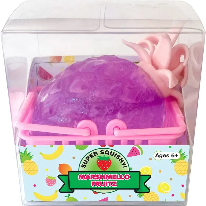 Zorbitz 2.5 Inch Marshmello Fruitz Squishy Sensory Toy - Assorted