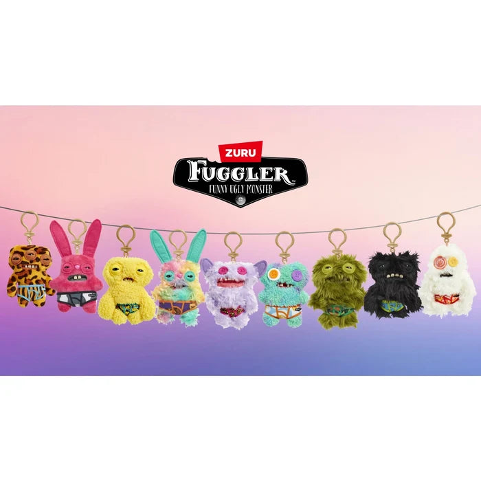 Zuru Fugglers 5 Inch Plush Keyring - Wide Eyed Weirdo