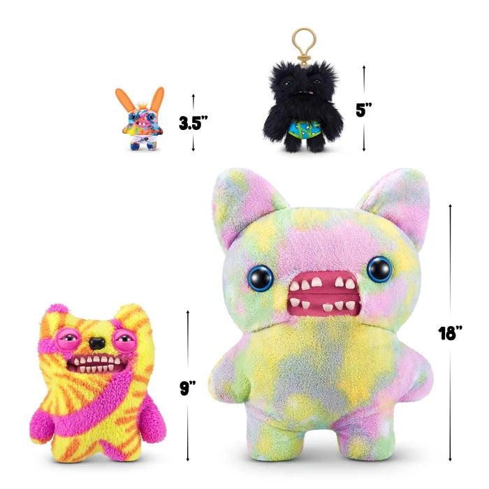 Zuru Fugglers 5 Inch Plush Keyring - Wide Eyed Weirdo