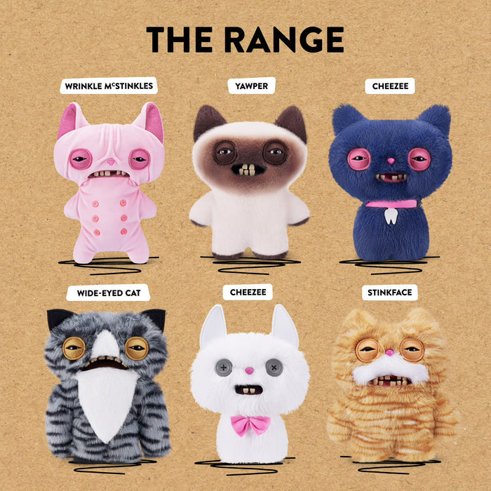 Zuru Fugglers 9 Inch Alley Cats - Cheezee Blue