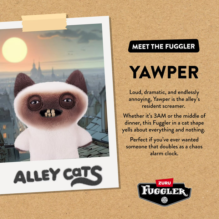 Zuru Fugglers 9 Inch Alley Cats - Yawper